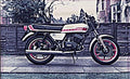 Garys first RD400E motorbike A4 Photo Print