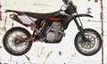 GasGas SM FSE450 2007 Aged Vintage A4 Photo Print