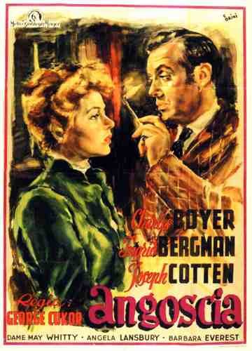  Gaslight 1944 06 film star poster A4 Photo Print