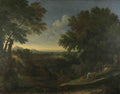 Gaspard Dughet Landscape with Abraham and Isaac A4 Photo Print