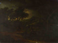 Gaspard Dughet Landscape with a Storm A4 Photo Print