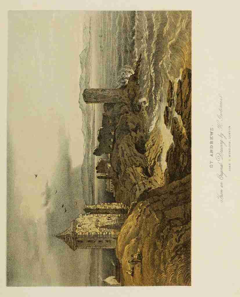 Gastineau Henry G 1791 1876 Scotland 1840 St Andrews A4 Photo Print