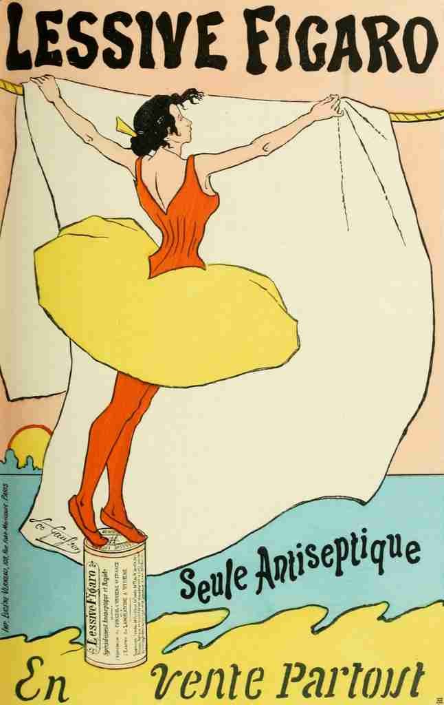 Gaufson Leo Les Affiches Illustrees 1886 1895 1896 Lessive Figaro A4 Photo Print