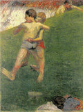 Gauguin Children Wrestling, 1888 Art A4 Photo Print