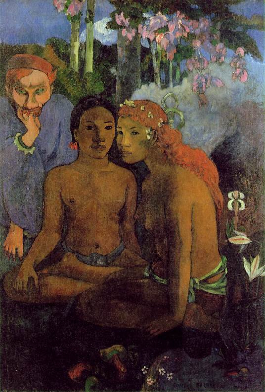Gauguin Contes Barbares Art A4 Photo Print