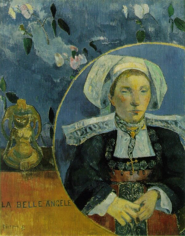Gauguin Gauguin Belle Angele Art A4 Photo Print