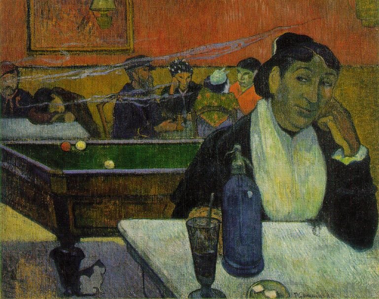 Gauguin Gauguin Cafe Art A4 Photo Print