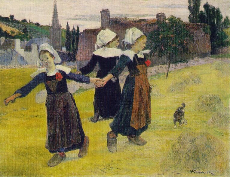 Gauguin Gauguin Dancing Art A4 Photo Print UK