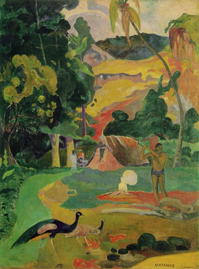 Gauguin Gauguin Matamoe Art A4 Photo Print