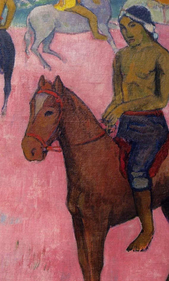 Gauguin Gauguin Riders Dtl Art A4 Photo Print
