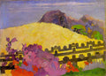 Gauguin Marae Art A4 Photo Print