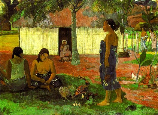 Gauguin No Te Aha Oe Riri Why Are You Angry 1896 Art A4 Photo Print UK