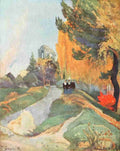 Gauguin P 1848 1903 Gauguin nd Landscape at Arles A4 Photo Print
