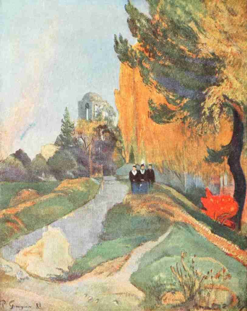 Gauguin P 1848 1903 Gauguin nd Landscape at Arles A4 Photo Print