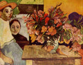 Gauguin P 1848 1903 Intimate Journals 1936 Peasants with Flowers A4 Photo Print