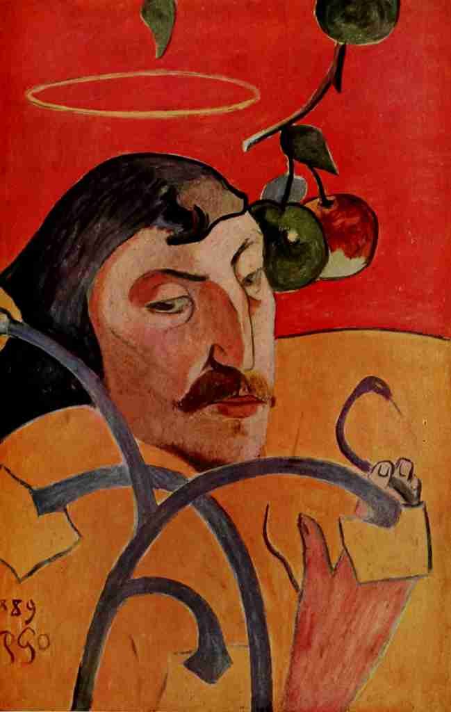 Gauguin P 1848 1903 Self Portrait A4 Photo Print