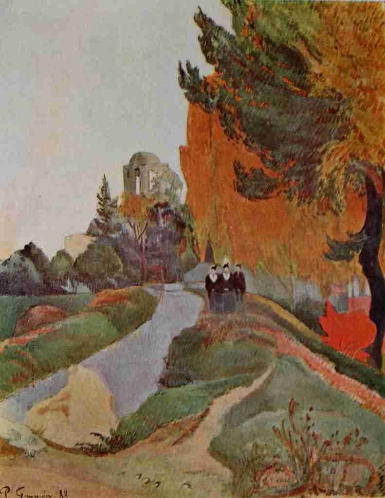 Gauguin Paul 1848 1903 Landscape at Arles A4 Photo Print