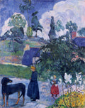 Gauguin Paul Among The Lillies 1889 Art A4 Photo Print