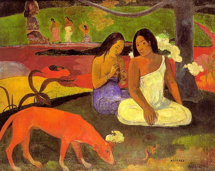 Gauguin Paul Arearea (Joyousness) 1892 Art A4 Photo Print