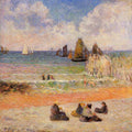 Gauguin Paul Bathing, Dieppe 1885 Art A4 Photo Print UK
