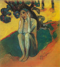 Gauguin Paul Breton Eve 1889 Art A4 Photo Print
