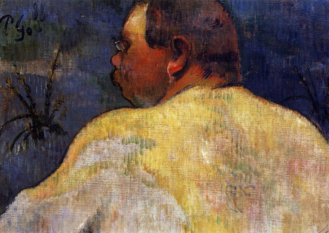 Gauguin Paul Captain Jacob 1888 Art A4 Photo Print
