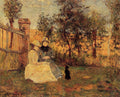 Gauguin Paul Conversation 1885 Art A4 Photo Print