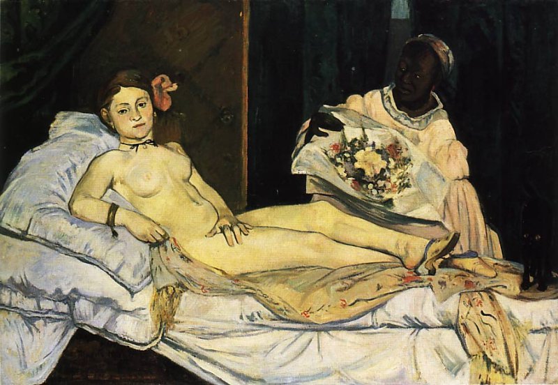 Gauguin Paul Copy Of Manets Olympia 1891 Art A4 Photo Print UK