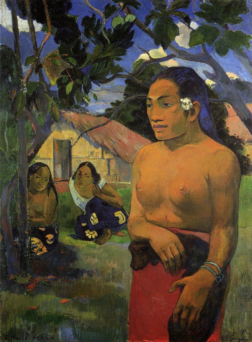 Gauguin Paul E Haere Oe I Hia Aka Where Are You Going 1892 Art A4 Photo Print