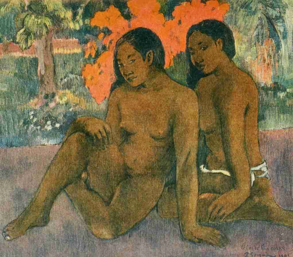 Gauguin Paul Gauguin 1919 Tahitian Women A4 Photo Print