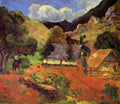 Gauguin Paul Landscape With Three Figures 1901 Art A4 Photo Print UK
