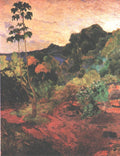 Gauguin Paul Martinique Landscape, 1887 Art A4 Photo Print