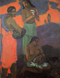 Gauguin Paul Maternity Aka Three Woman On The Seashore 1899 Art A4 Photo Print
