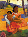 Gauguin Paul Nafea Faa Ipoipo When Will You Marry 1892 Art A4 Photo Print UK