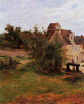 Gauguin Paul Osny, The Gate, Busagny Farm 1883 Art A4 Photo Print