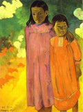 Gauguin Paul Piti Teina Aka Two Sisters 1892 Art A4 Photo Print UK