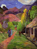 Gauguin Paul Road In Tahiti 1891 Art A4 Photo Print