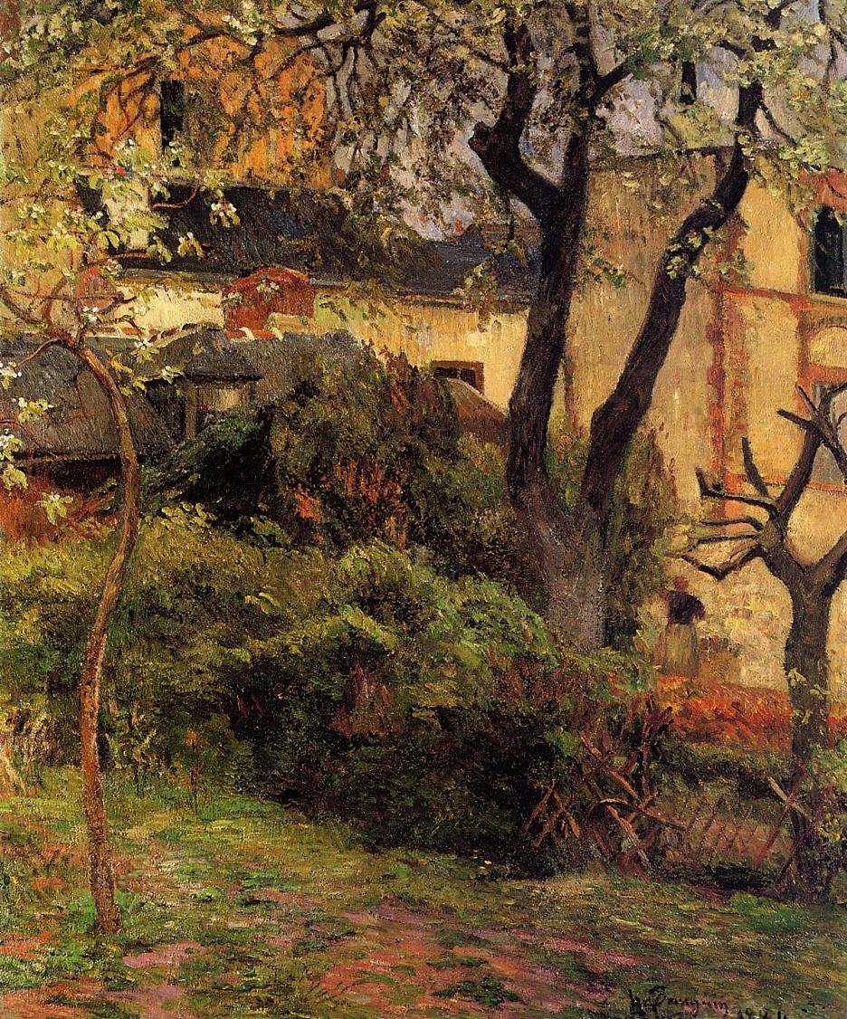 Gauguin Paul Rouen, Spring 1884 Art A4 Photo Print UK