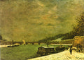 Gauguin Paul Seine Near The Iena Bridge 1875 Art A4 Photo Print UK
