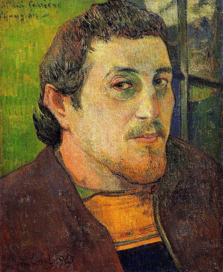 Gauguin Paul Self Portrait At Lezaven 1888 Art A4 Photo Print
