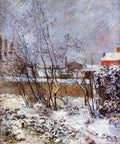 Gauguin Paul Snow, Rue Carcel 1883 Art A4 Photo Print UK