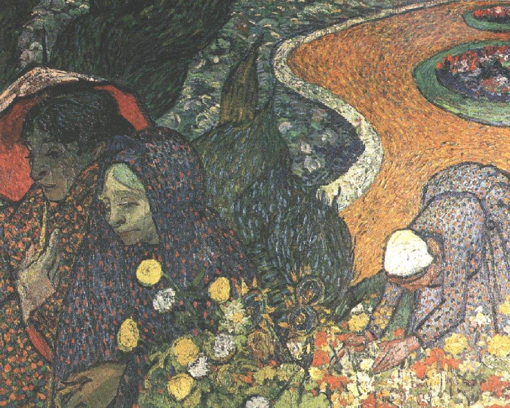Gauguin Paul Souvenir In The Garden, 1888 Art A4 Photo Print UK