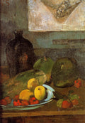 Gauguin Paul Still Life With Delacroix Drawing 1887 Art A4 Photo Print