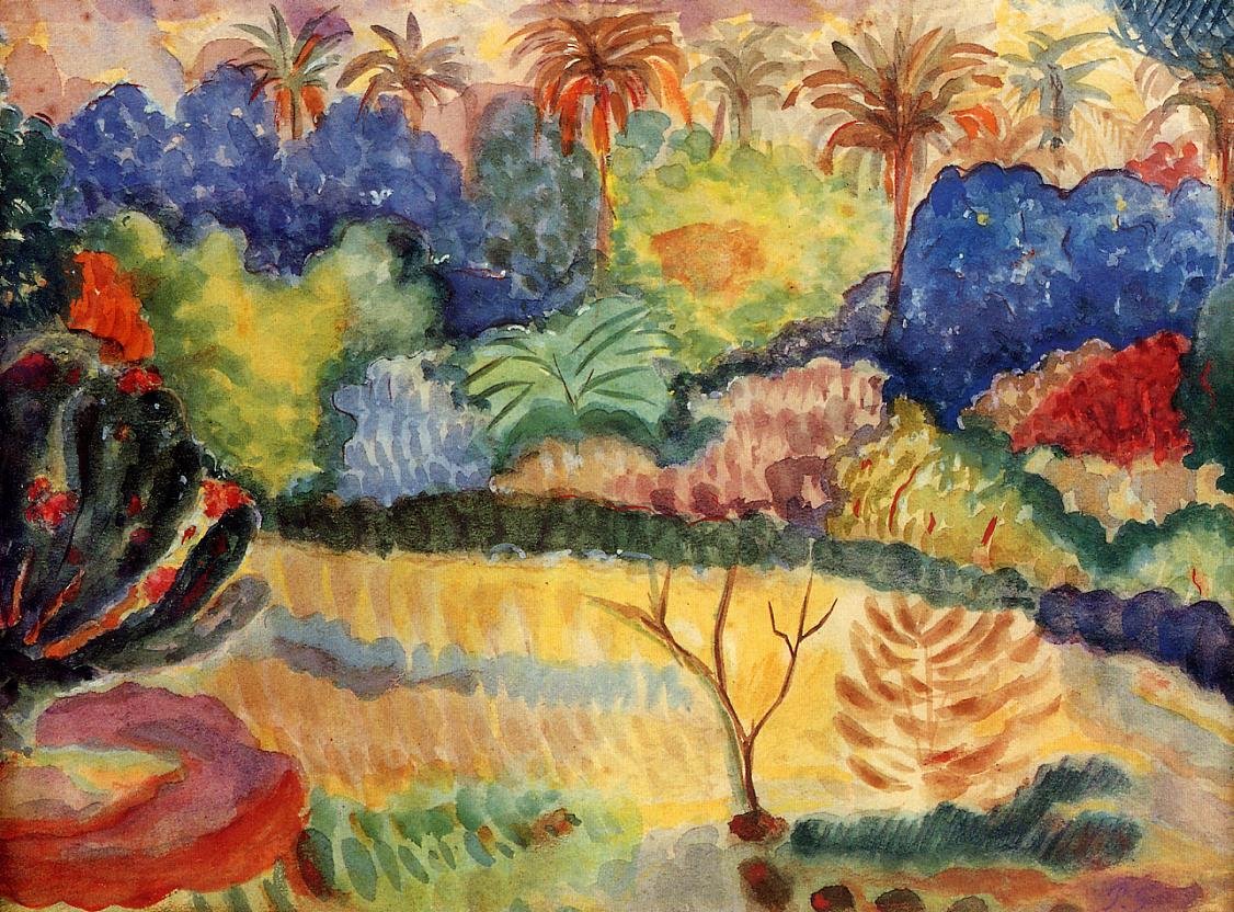 Gauguin Paul Tahitian Landscape C1897 Art A4 Photo Print