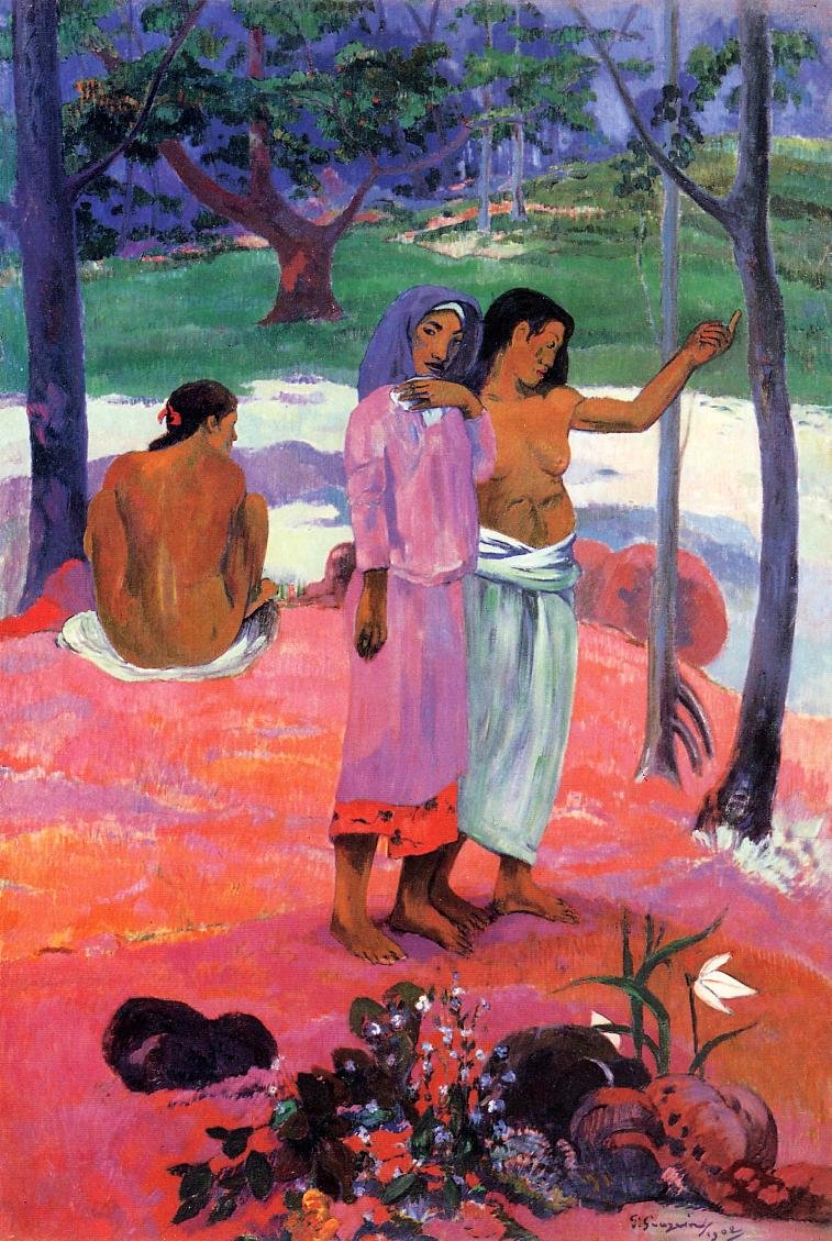 Gauguin Paul The Call 1902 Art A4 Photo Print UK