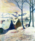 Gauguin Paul Village In The Snow 1894 Art A4 Photo Print UK