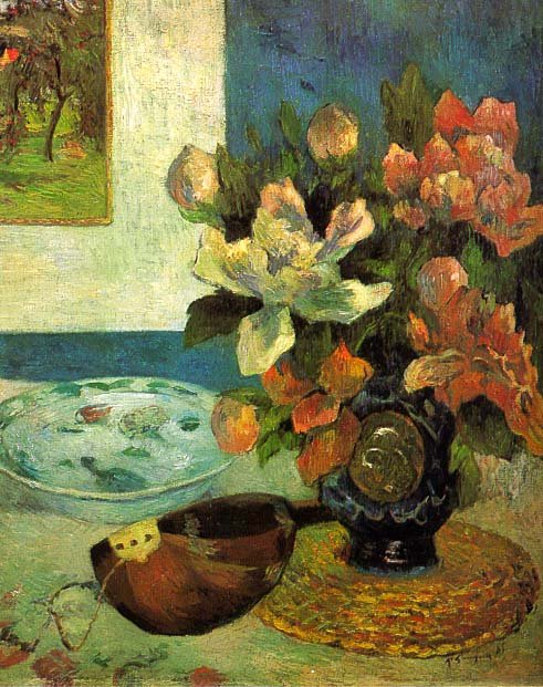 Gauguin Still Life With Mandolin, 1885, Oil On Canvas, MusE Art A4 Photo Print