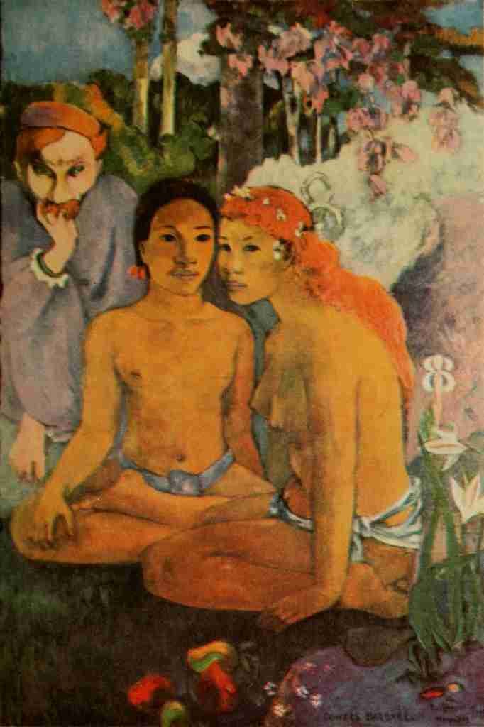 Gauguin Tahiti 1958 Contes Barbares 1902 A4 Photo Print