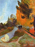 Gauguin The Alyscamps At Arles, 1888 Art A4 Photo Print