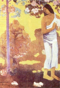 Gauguin The Moon Of Mary, 1899 Art A4 Photo Print UK